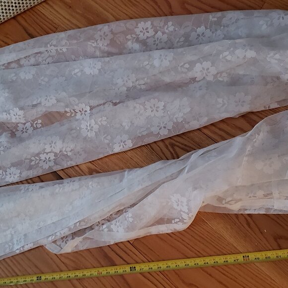3 Sets Sheers Floral, Rose, Plain 62" x 54" Vintage 1 JC Penney Vintage - Picture 6 of 15